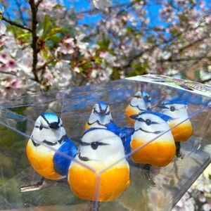 Faux Blue Jay Birds Outdoor Garden Home Decor